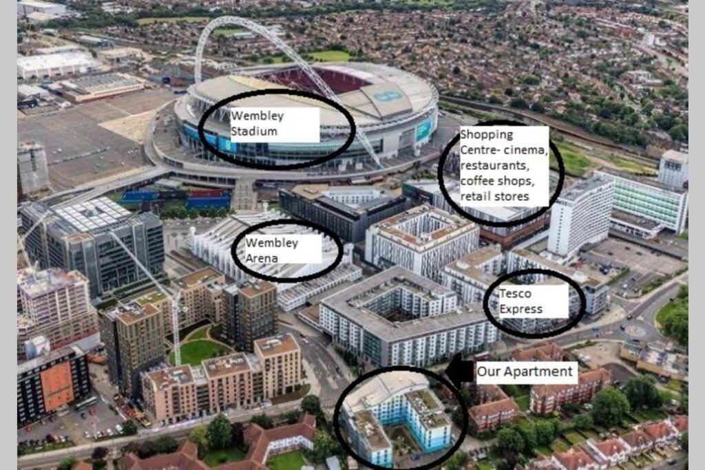 Stylish Wembley Stadium And Ovo Arena Apartment, Londres Exterior foto